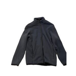 32 Degree Heat ZIp Up Charcoal Gray Fleece Mens Small